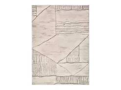Alfombra De Salón-Alfombra interior - étnico - / marrón - 80 x 120 cm - CERES Crema
