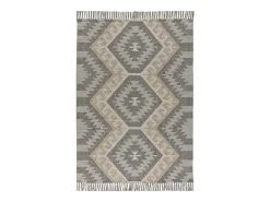 Clearance Alfombra interior - étnico - - 120 x 170 cm - CHANDIA Gris