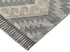 Clearance Alfombra interior - étnico - - 120 x 170 cm - CHANDIA Gris