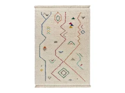 Alfombra interior - étnico - - 120 x 170 cm - YEBEL Blanco Best