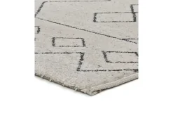 Alfombra De Salón-Alfombra interior - étnico - - 140 x 200 cm - MALIKA Blanco