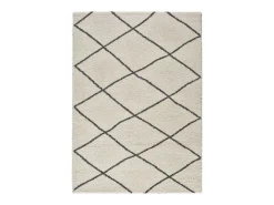 Alfombra interior - étnico - - 80 x 150 cm - ATLAS Blanco