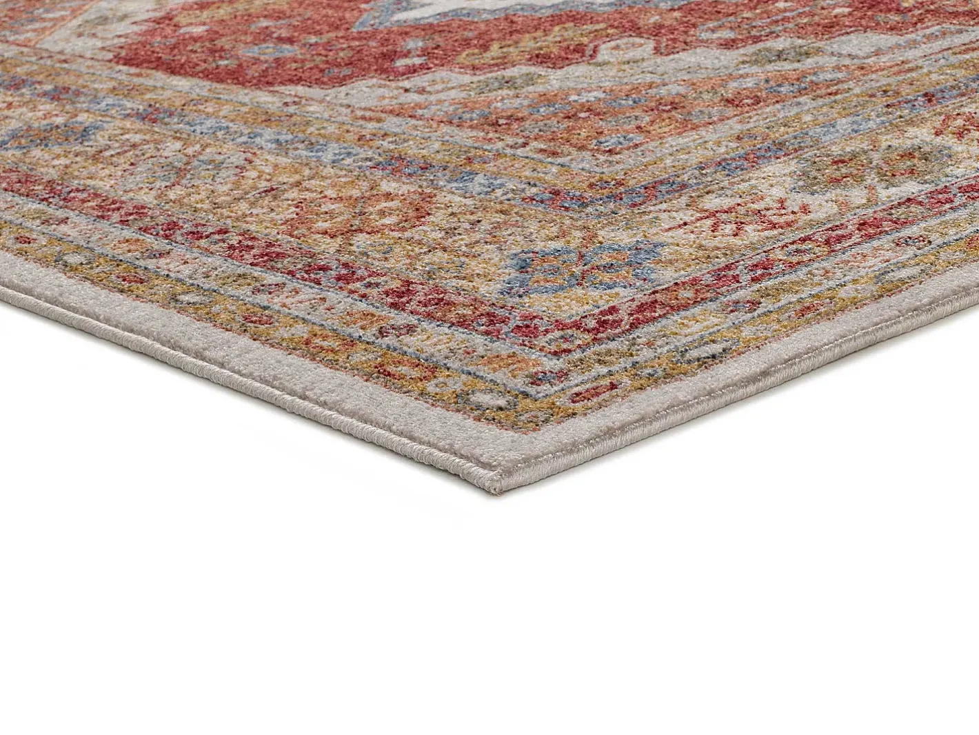 Alfombra De Salón-Alfombra interior - vintage - caldera - 140 x 200 cm - ANTHEA Cobrizo