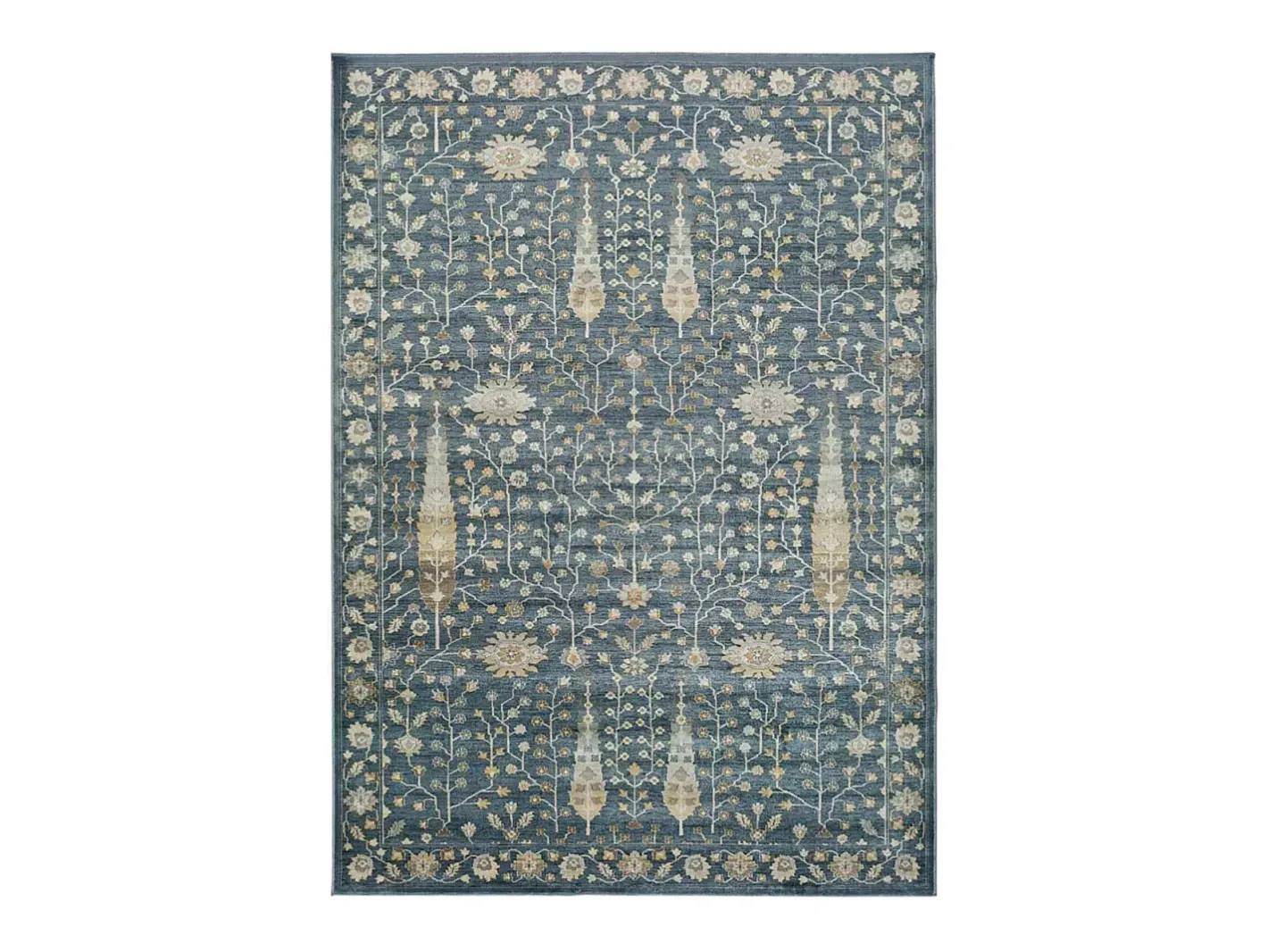 Alfombra interior - vintage - - 120 x 170 cm - VINTAGE Azul Sale