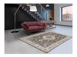 Alfombra interior - vintage - - 120 x 170 cm - KESHAN Gris Clearance