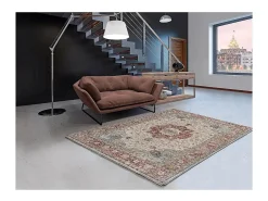 Alfombra interior - vintage - - 120 x 170 cm - TABRIZ Granate / Beige Best