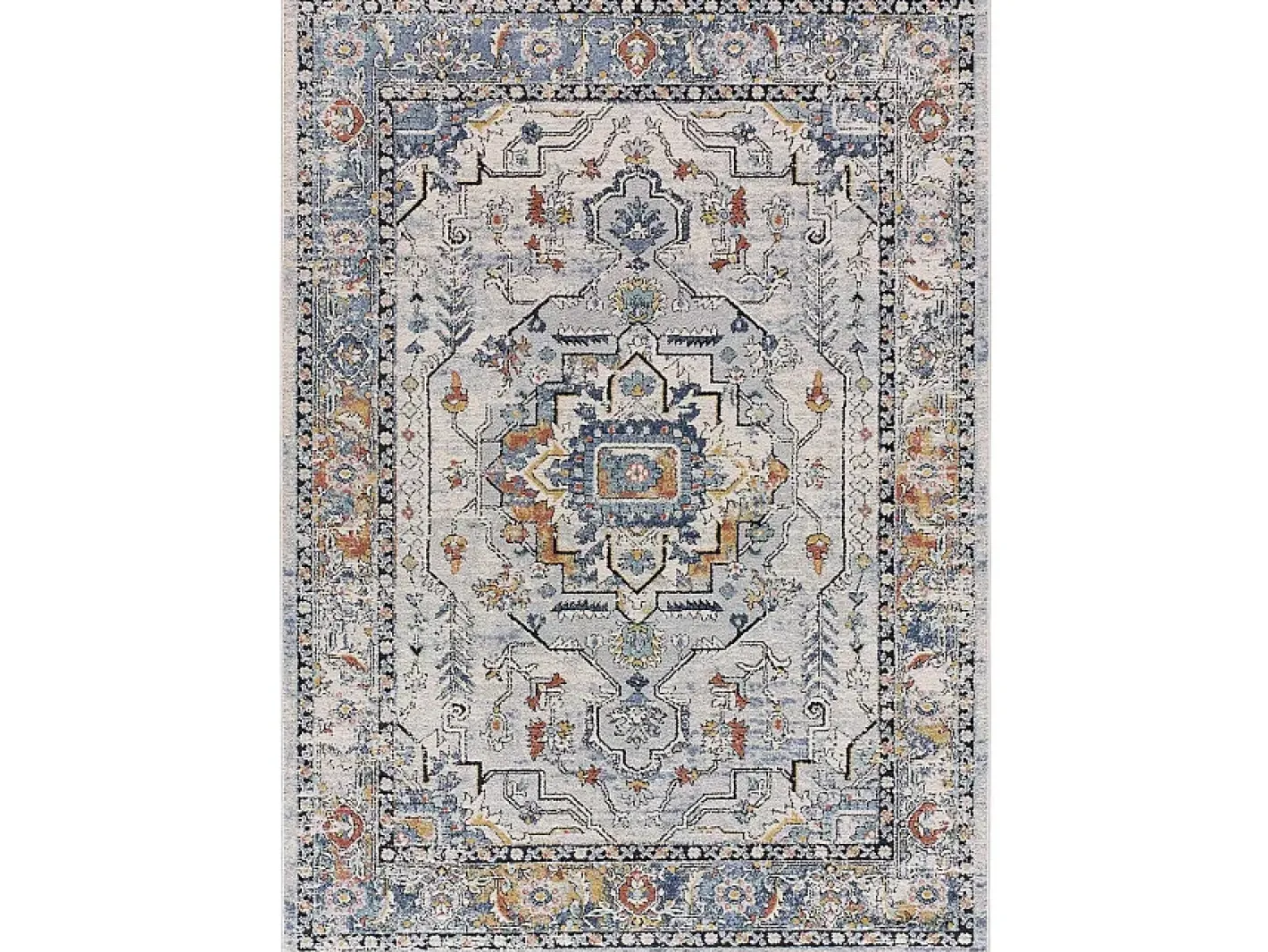 Clearance Alfombra interior - vintage - - 140 x 200 cm - MABEL Gris