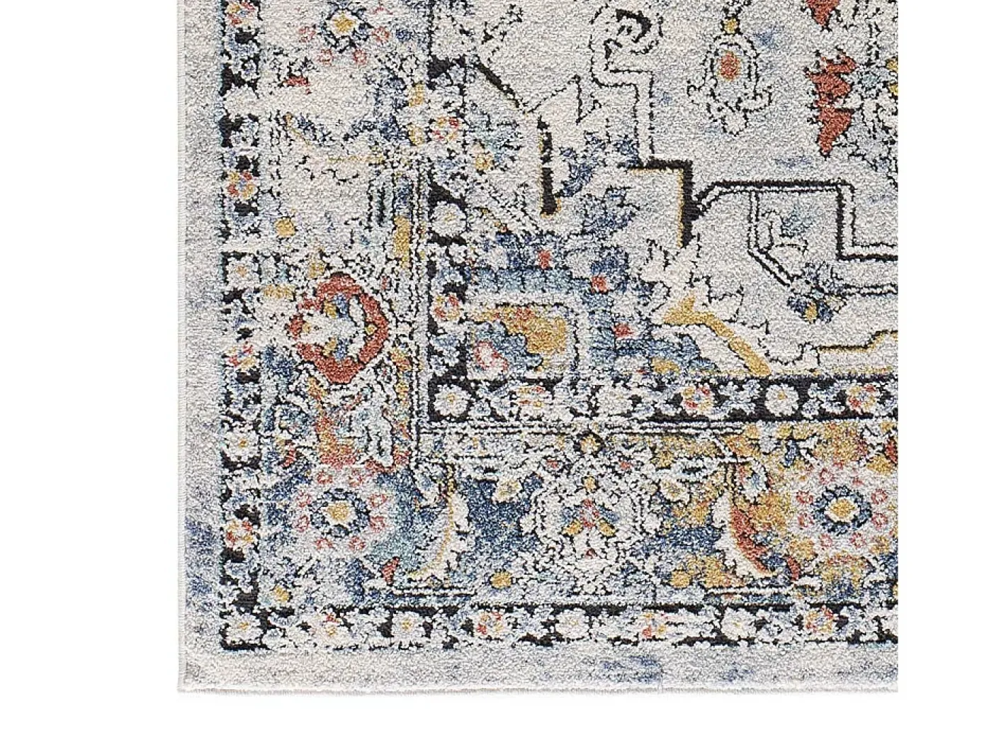 Clearance Alfombra interior - vintage - - 140 x 200 cm - MABEL Gris