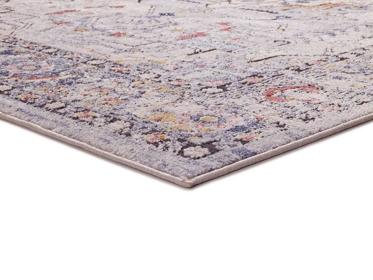 Clearance Alfombra interior - vintage - - 140 x 200 cm - MABEL Gris