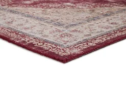 Alfombra De Salón-Alfombra interior - vintage - gris - 120 x 170 cm - NEILA Rojo