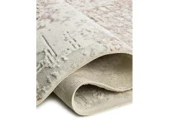 Alfombra De Salón-Alfombra interior - abstracto con relieve - - 77 x 150 cm - ORIS Beige