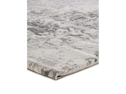Alfombra interior - abstracto con relieve - - 77 x 150 cm - ORIS Gris Best