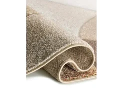 Alfombra interior - abstracto - - 80 x 150 cm - BADET Terracota / Beige Sale