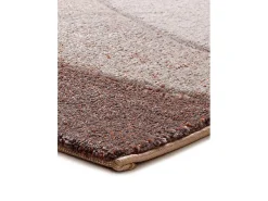 Alfombra De Salón-Alfombra interior - abstracto - - 140 x 200 cm - BADET Terracota / Beige