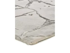 Alfombra interior - efecto marmol con relieve - - 115 x 170 cm - ORIS Gris