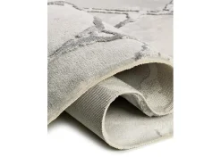 Alfombra interior - efecto marmol con relieve - - 115 x 170 cm - ORIS Gris