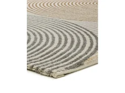 Clearance Alfombra interior - geométrico - beige - 200 x 290 cm - GARDEN Gris / Beige