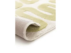 Alfombra interior - moderno - verde - 120 x 170 cm - FLASHY Verde / Blanco Sale