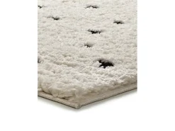 Alfombra interior - shaggy escandinavo - - 200 x 290 cm - ATESA Blanco Discount