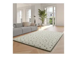 Sale Alfombra interior - shaggy escandinavo - - 60 x 120 cm - ATESA Blanco