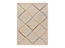 Sale Alfombra interior - étnico - blanco - 190 x 280 cm - KASBAH Blanco / Multicolor