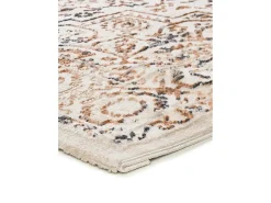 Alfombra De Salón-Alfombra interior - vintage con relieve - multicolor - 154 x 230 cm - KEOPS Beige / Multicolor
