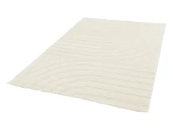 Sweeek Alfombra interior con motivos de arcos Crema Clearance