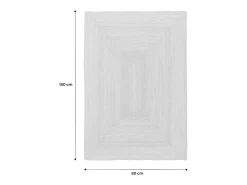 Discount Sweeek Alfombra interior de yute natural natural Color natural claro