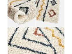 Online Sweeek Alfombra interior diseño bereber Multicolor