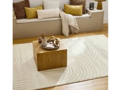 Sweeek Alfombra interior motivo arcos Crema Hot