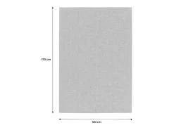 Sweeek Alfombra De Salón-Alfombra interior/exterior efecto yute color caramelo Marru00f3n