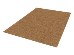 Sweeek Alfombra De Salón-Alfombra interior/exterior efecto yute color caramelo Marru00f3n
