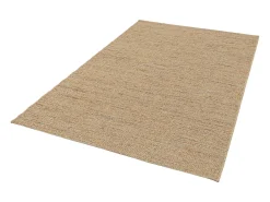 Sweeek Alfombra De Salón-Alfombra interior/exterior efecto yute claro con toques de color Color natural claro