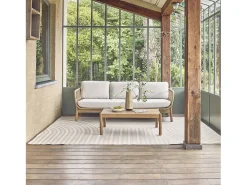 Sweeek Alfombra interior/exterior diseño arcos Beige Sale
