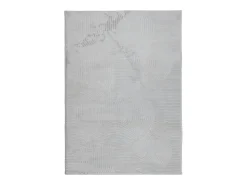 Hot Alfombra IZA de pelo corto de estilo escandinavo en 200x280 cm Gris