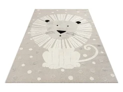 the carpet Alfombra Jungle Kids Habitación Infantil 3D Resistente - - 200x290 cm Beige Best