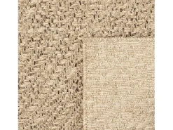 New the carpet Alfombra Kansas Exterior Interior Aspecto Yute Resistente intemperie - Naturaleza - 200 x 290 cm Color natural claro