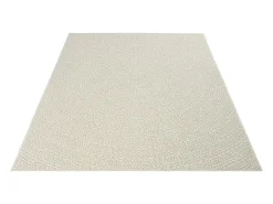 the carpet Alfombra De Exterior-Alfombra Kansas Exterior Interior Aspecto Yute Resistente intemperie - - 80 x 250 cm Crema