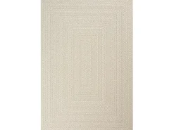 the carpet Alfombra Kansas Exterior Interior Aspecto Yute Resistente intemperie liso - - 160 x 230 cm Crema Hot