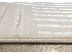 the carpet Alfombra Knight 3D Brillante Moderno, , 80 x 150 cm Beige