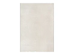 the carpet Alfombra Knight 3D Brillante Moderno, , 120 x 170 cm Beige