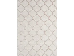 the carpet Alfombra Knight 3D Brillante Marroquí Diseño, , 160 x 230 cm Beige