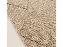 Sale the carpet Alfombra Kos exterior moderna rombos, Naturaleza, 240 x 340 cm Beige