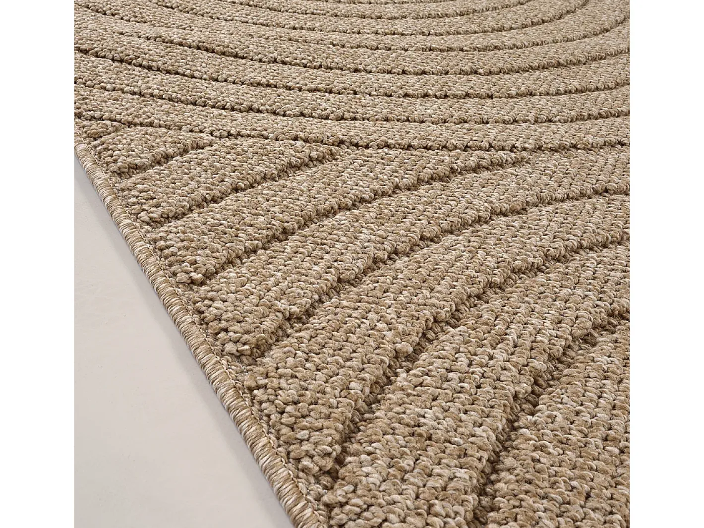 Hot the carpet Alfombra Kos exterior moderna arcos, Naturaleza, 160 x 220 cm Beige