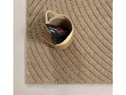 the carpet Alfombra De Exterior-Alfombra Kos exterior moderna, Naturaleza, 120 x 160 cm Beige