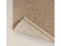 Clearance the carpet Alfombra Kos exterior moderna atemporal, Naturaleza, 160 x 220 cm Beige