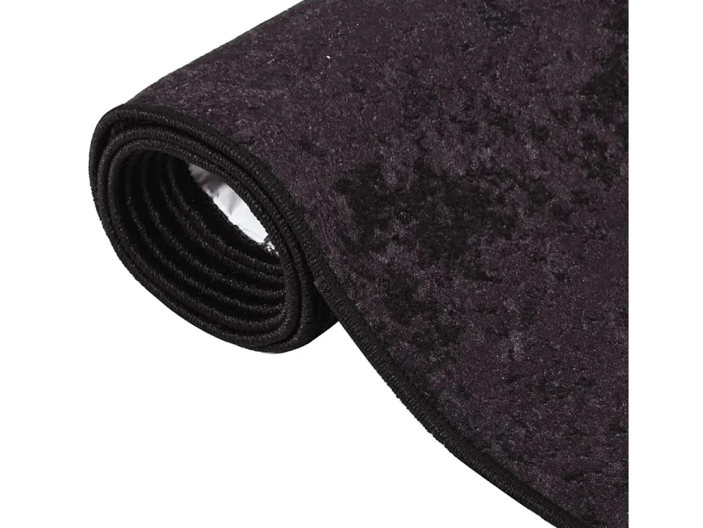 Clicnbuy Alfombra De Salón-Alfombra lavable antideslizante 120x180 cm Gris antracita