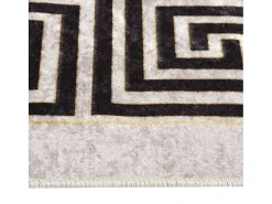 Clearance Clicnbuy Alfombra lavable antideslizante claro 190x300 cm Beige