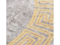Outlet Clicnbuy Alfombra lavable antideslizante f120 cm Gris