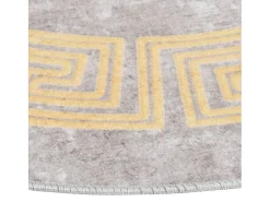 Outlet Clicnbuy Alfombra lavable antideslizante f120 cm Gris